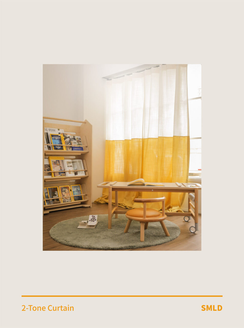 2-tone curtain
