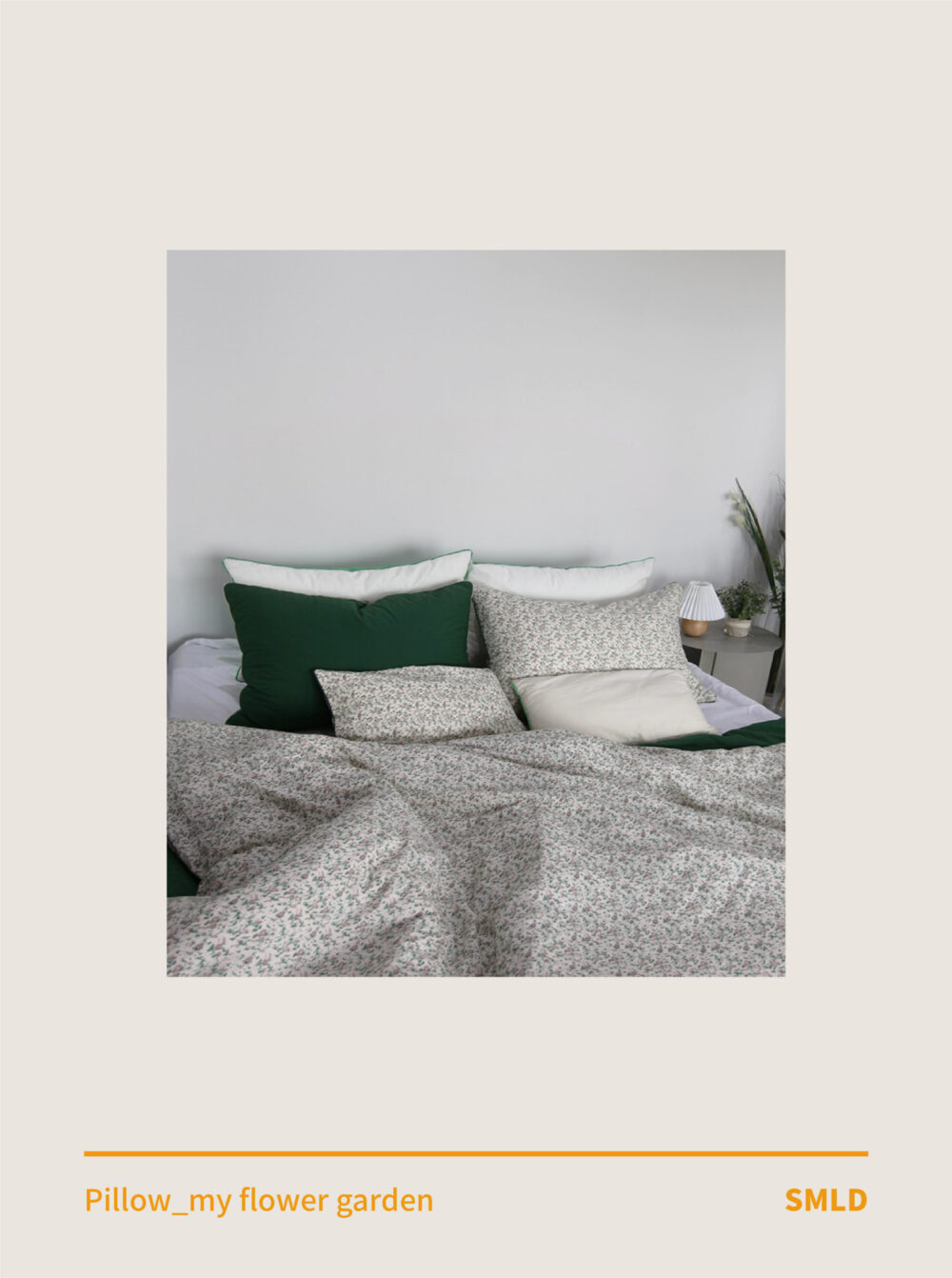 pillow _ MY FLOWER GARDEN
