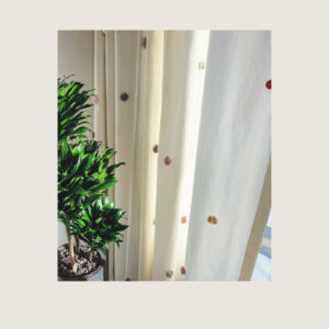 pompom curtain