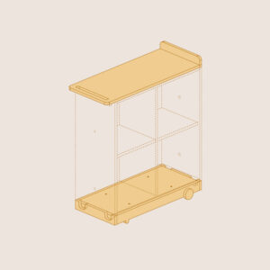 KID-BOX ACC / BOOK TROLLEY